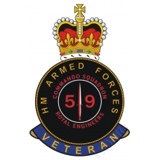 59 Commando Squadron Royal Engineers HM Armed Forces Veterans Sticker